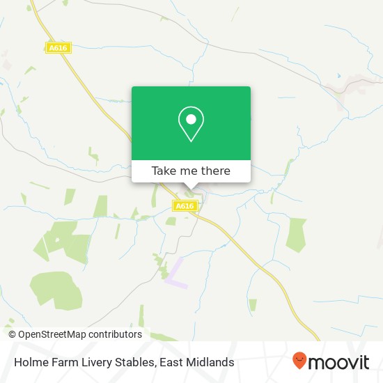 Holme Farm Livery Stables map