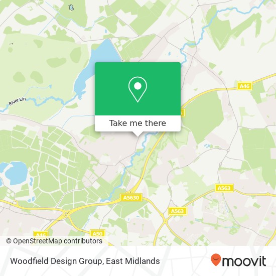 Woodfield Design Group map