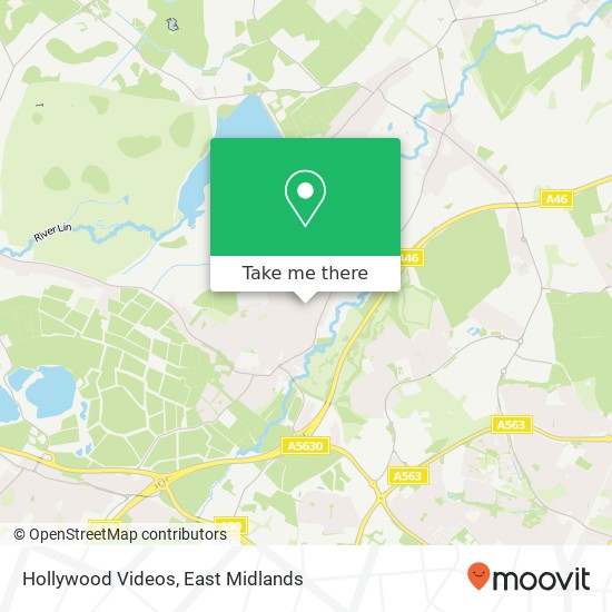 Hollywood Videos map
