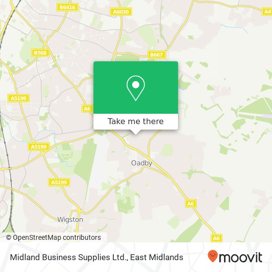 Midland Business Supplies Ltd. map