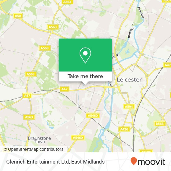 Glenrich Entertainment Ltd map