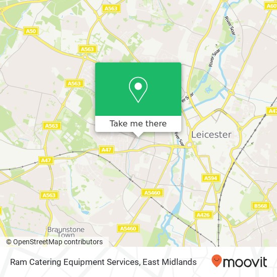 Ram Catering Equipment Services map