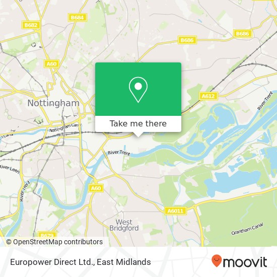 Europower Direct Ltd. map