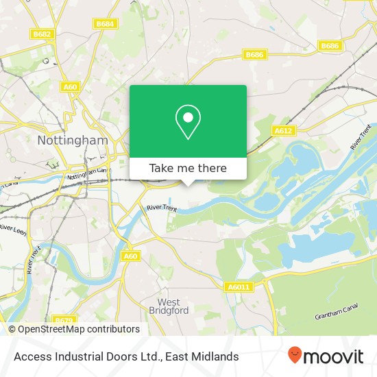 Access Industrial Doors Ltd. map