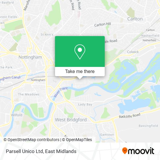 Parsell Unico Ltd map