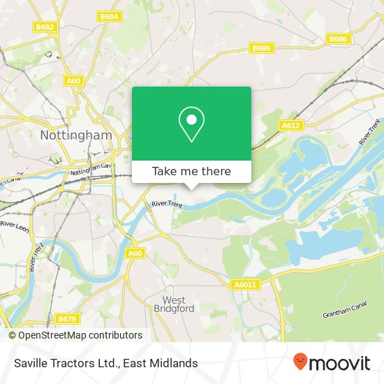 Saville Tractors Ltd. map