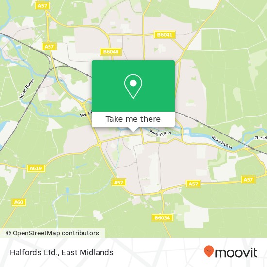 Halfords Ltd. map