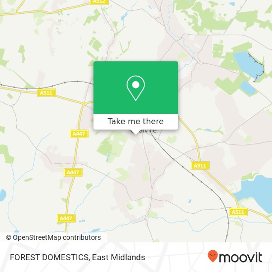 FOREST DOMESTICS map