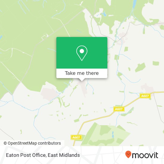 Eaton Post Office map