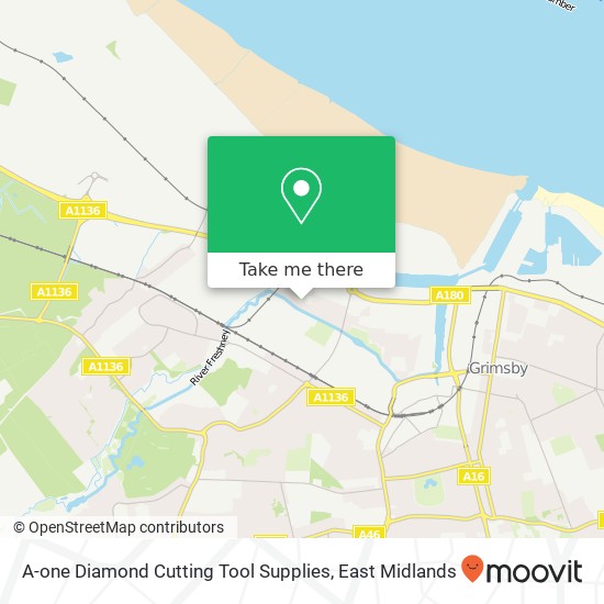 A-one Diamond Cutting Tool Supplies map