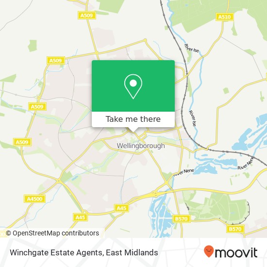 Winchgate Estate Agents map