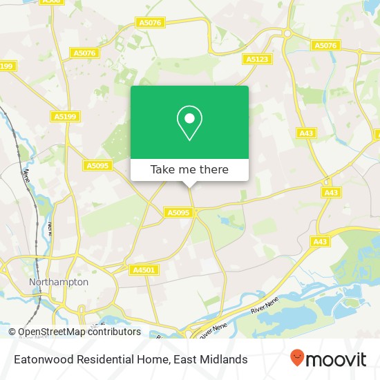 Eatonwood Residential Home map