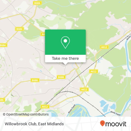 Willowbrook Club map