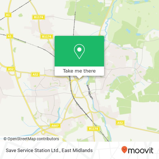 Save Service Station Ltd. map