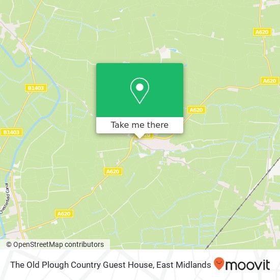 The Old Plough Country Guest House map