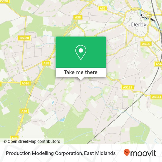 Production Modelling Corporation map