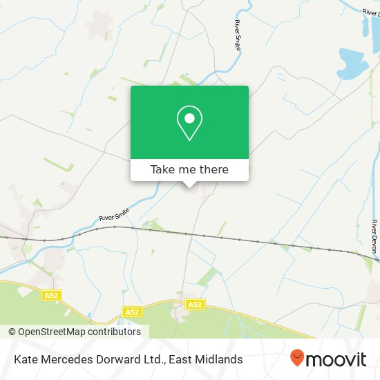 Kate Mercedes Dorward Ltd. map