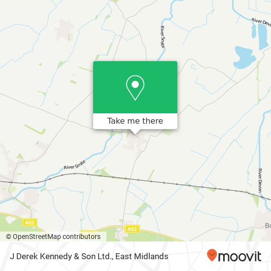 J Derek Kennedy & Son Ltd. map