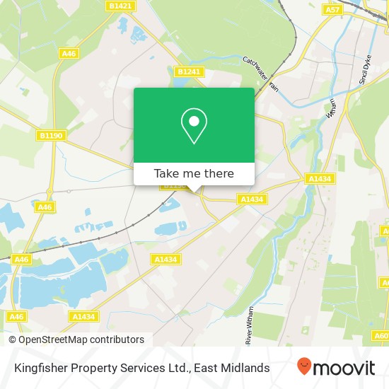 Kingfisher Property Services Ltd. map