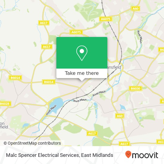 Malc Spencer Electrical Services map