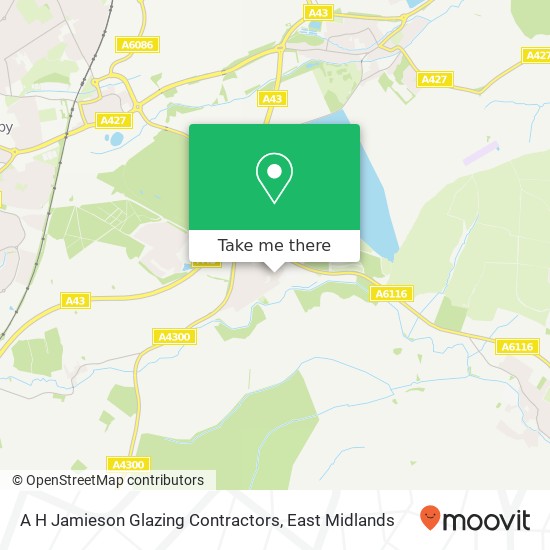 A H Jamieson Glazing Contractors map