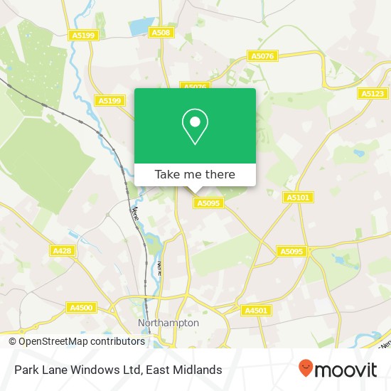 Park Lane Windows Ltd map