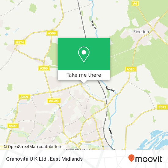 Granovita U K Ltd. map