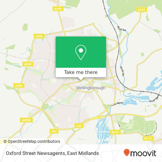 Oxford Street Newsagents map