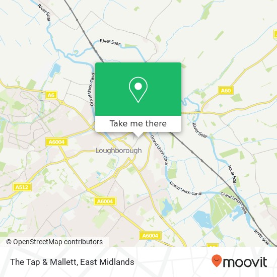 The Tap & Mallett map