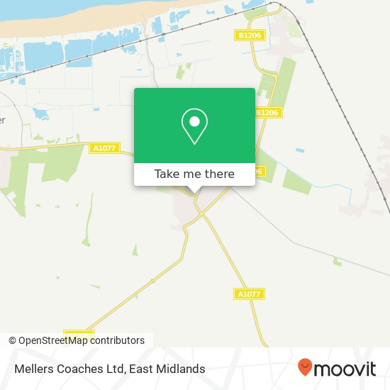 Mellers Coaches Ltd map