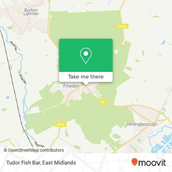 Tudor Fish Bar map