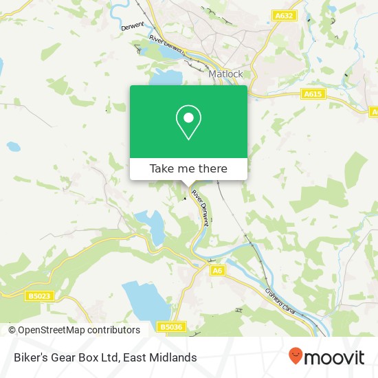 Biker's Gear Box Ltd map
