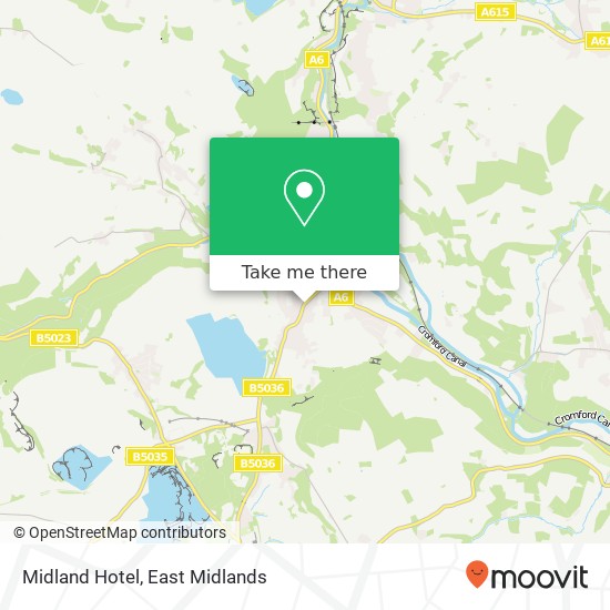 Midland Hotel map