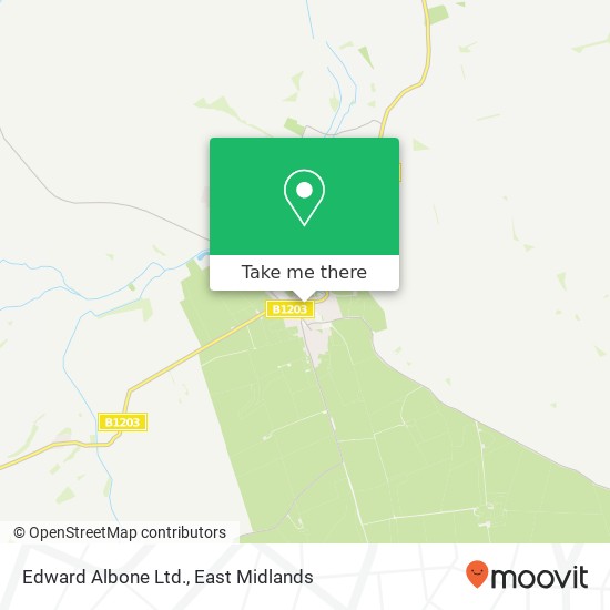 Edward Albone Ltd. map