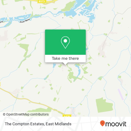 The Compton Estates map