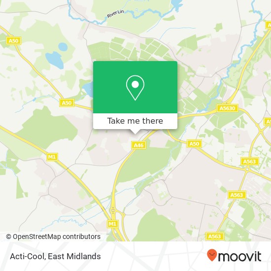Acti-Cool map