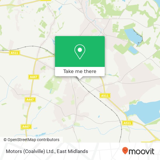 Motors (Coalville) Ltd. map