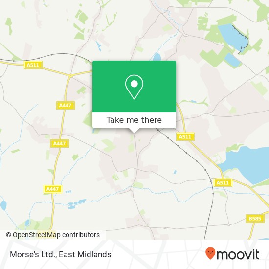 Morse's Ltd. map