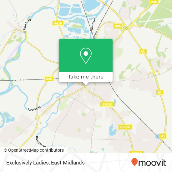 Exclusively Ladies map