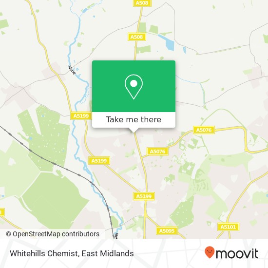 Whitehills Chemist map