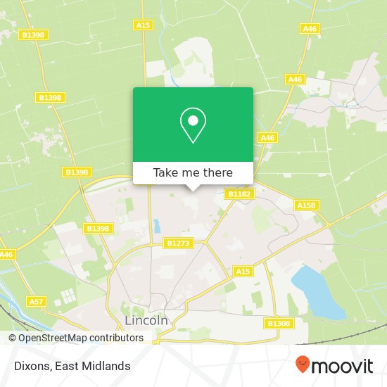 Dixons map