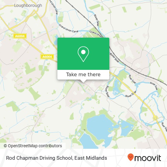 Rod Chapman Driving School map