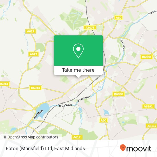 Eaton (Mansfield) Ltd map