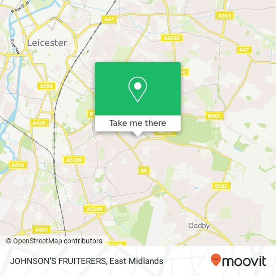 JOHNSON'S FRUITERERS map