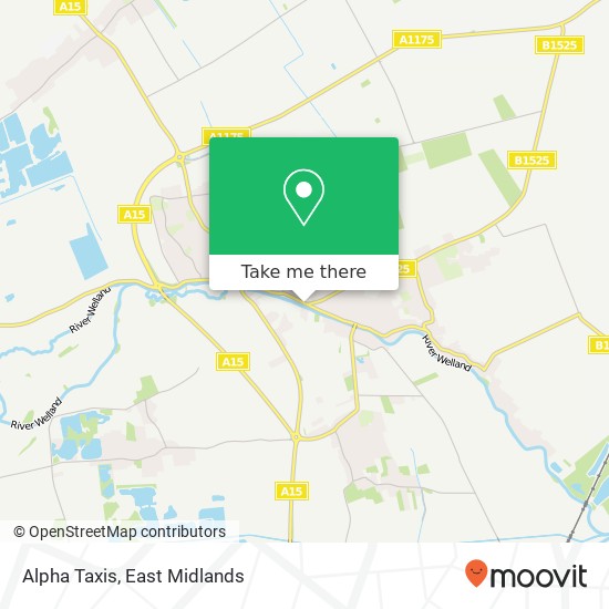 Alpha Taxis map