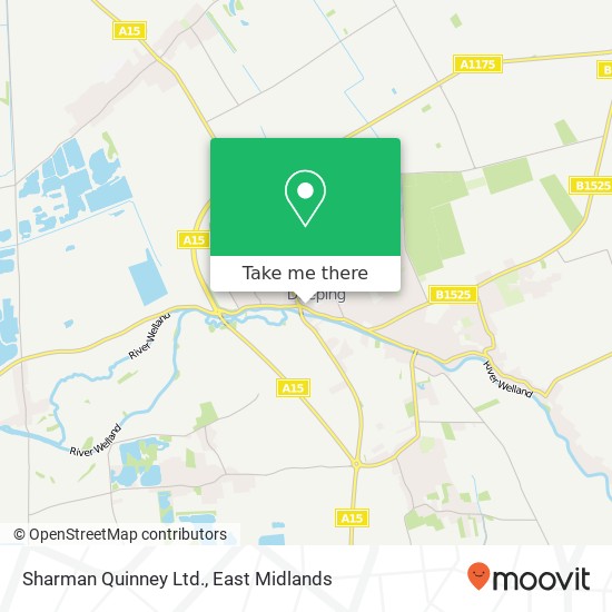 Sharman Quinney Ltd. map