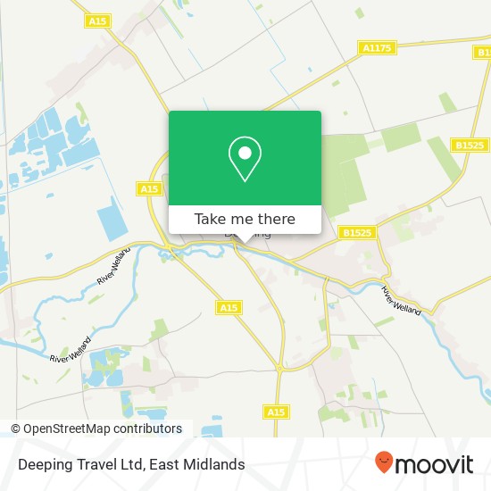 Deeping Travel Ltd map