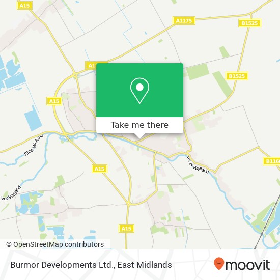 Burmor Developments Ltd. map