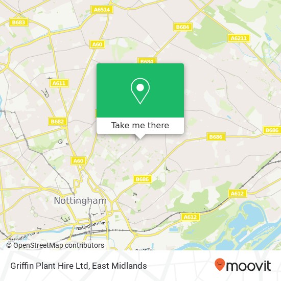 Griffin Plant Hire Ltd map