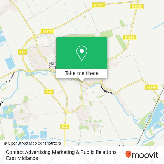 Contact Advertising Marketing & Public Relations map
